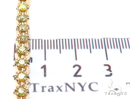 Canary Diamond Bracelet 9285 - Image 7
