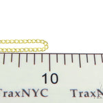 10k Yellow Gold Hollow Curb 20 Inches 2mm 56875 - Image 5