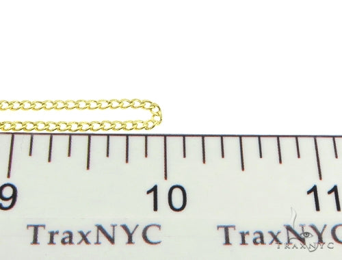 10k Yellow Gold Hollow Curb 20 Inches 2mm 56875 - Image 5