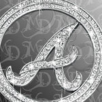 Custom Initial A Pendant 19093 - Image 10