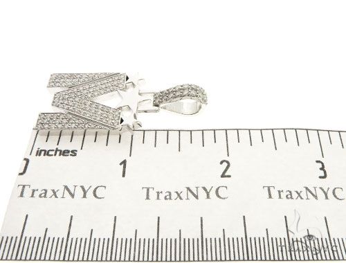 Diamond Initial M Pendant 63962 - Image 6