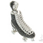 Custom Diamond Roller Skate Pendant 56541 - Image 2