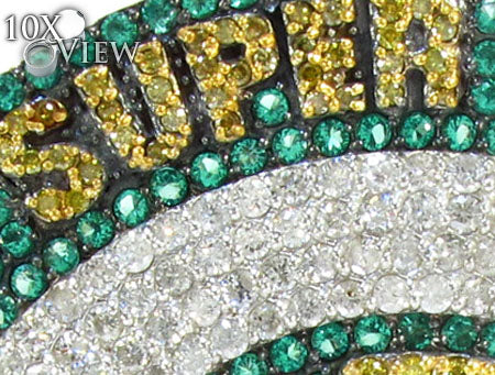 Custom Jewelry - Super Sonic Pendant 27168 - Image 3