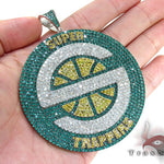 Custom Jewelry - Super Sonic Pendant 27168 - Image 6