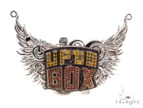 Custom Jewlery - Winged Emblem Pendant 36309 - Image 2