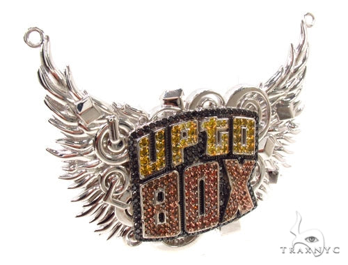 Custom Jewlery - Winged Emblem Pendant 36309 - Image 3