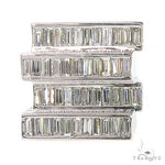 Custom Made Baguette Diamond Ring 67377 - Image 2