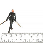 Custom Made Black Widow Diamond Pendant 67974 - Image 5