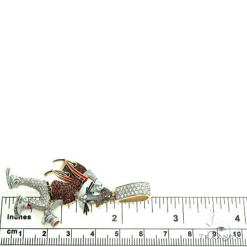 Custom Made Bugs Bunny Diamond Pendant 66386 - Image 8