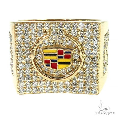 Custom Made Cadillac Diamond Ring 67055 - Image 1