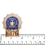 Custom Made Detective Badge Diamond Pendant 67776 - Image 5