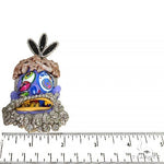 Custom Made Diamond Pendant With Galaxy Opal Chain Set 68008 - Image 5