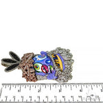 Custom Made Diamond Pendant With Galaxy Opal Chain Set 68008 - Image 6
