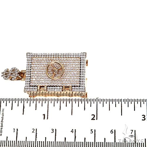 Custom Made Diamond Safe Pendant 67675 - Image 8