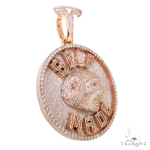 Custom Made Gorilla Diamond Pendant 67614 - Image 2
