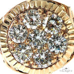 Custom Made Rolex Style Diamond Ring 67378 - Image 4