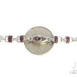 Custom Made Ruby Diamond Chain 65612 - Image 4