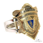 Custom Made police Badge Ring 67876 - Image 2