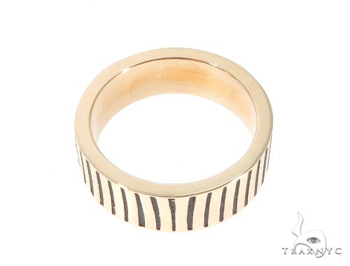 Custom Micro-Pave Diamond Fingerprints Rings Set 64097 - Image 13