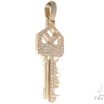 Custom Tokyo Skyline Key Diamond Pendant 64015 - Image 2