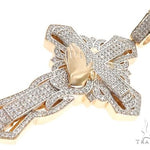Custom TraxNYC Diamond Cross Crucifix with Praying Hands 64014