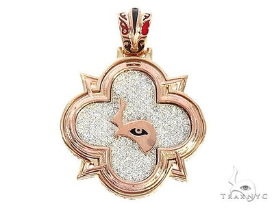 Custom TraxNYC Diamond Mini Logo Pendant 65459 - Image 1