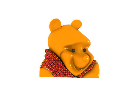 Custom Winnie the Pooh Pendant 27164 - Image 2
