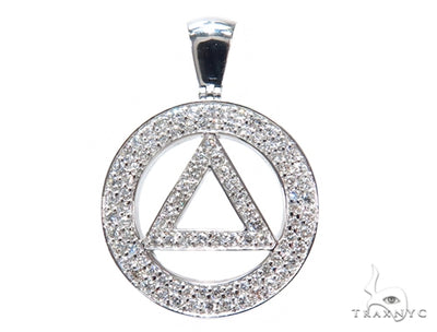 Diamond AA Pendant 42918 - Image 1