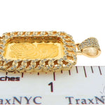Miami Cuban Diamond Dog Tag Wtih 10g Suisse Fine Gold 999.9 57038 - Image 6