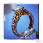 Diamond Engagement Eternity Ring 39611 - Image 3