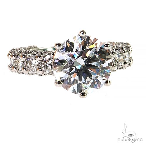 Diamond Engagement Ring Set Lab 69143 - Image 2