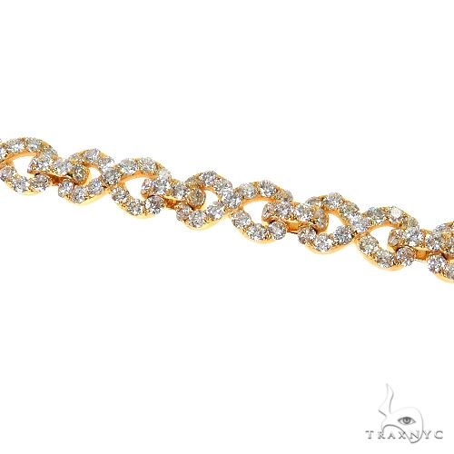 Diamond Infinity Link Bracelet (Lab) 69867 - Image 4