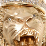 Medium Diamond Lion Head Pendant 64024 - Image 5