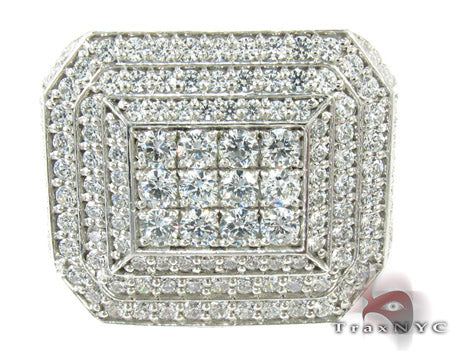 Mens Indulgence Silver Ring 40520 - Image 2