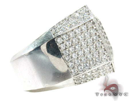 Mens Indulgence Silver Ring 40520 - Image 4
