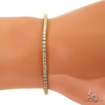 Diamond Tennis Bracelet 2.7 mm 8 inches 69858 - Image 6