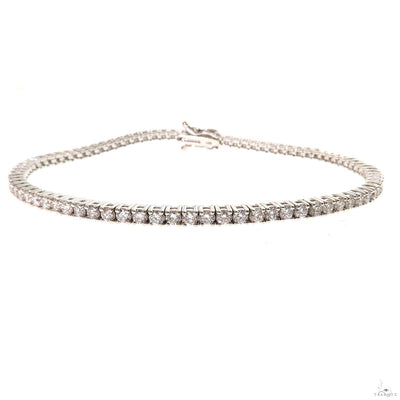Diamond Tennis Bracelet 9.5 inches 2.5 mm 69850 - Image 1