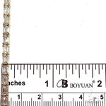 Emerald Cut Diamond Tennis Chain 69511 - Image 7