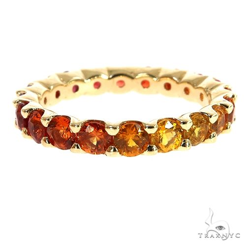 Fire Sapphire Ring 67811 - Image 3