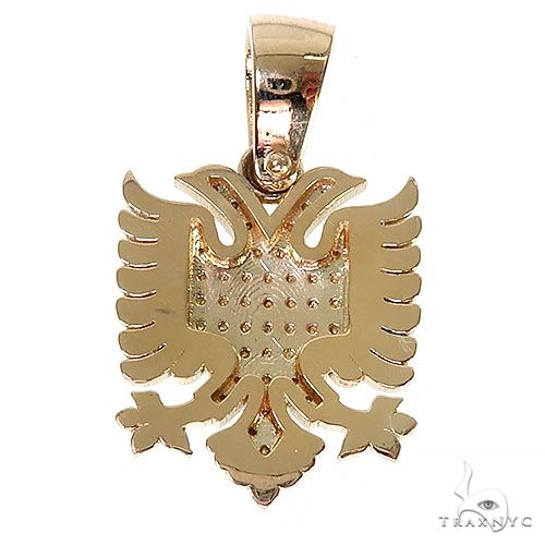Flag Of Albania Diamond Pendant 67315 - Image 4
