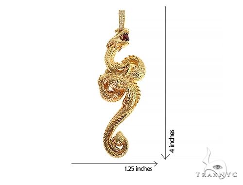 Fully 3D Dragon Pendant 66253 - Image 7