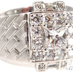 GIA Princess Cut Diamond Bricks Ring 64071 - Image 1