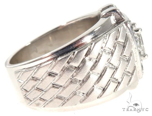 GIA Princess Cut Diamond Bricks Ring 64071 - Image 4