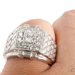 GIA Princess Cut Diamond Bricks Ring 64071 - Image 8