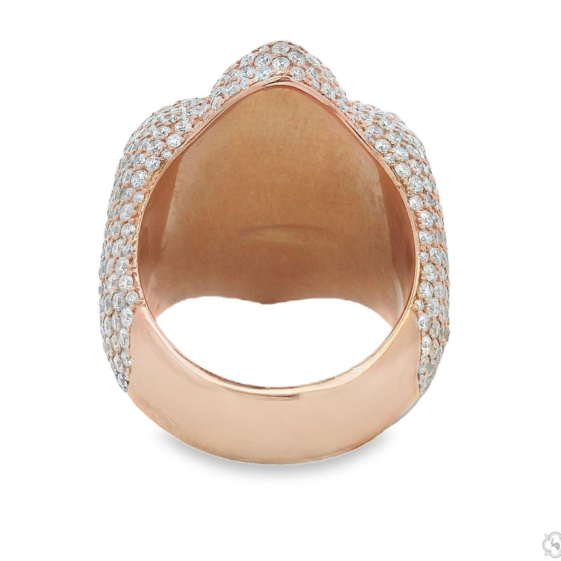 Iceberg Green Quartz Crystals Diamond Ring 70369 - Image 7