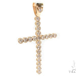 Iced Bezel Cross Crucifix 36377 - Image 3