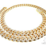Iced Out Miami Cuban Link Chain 28 Inches 12mm   64100 - Image 4
