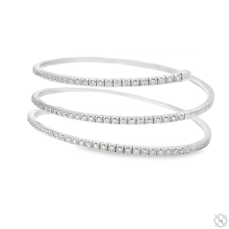 Infinity Spark Diamond Wrap Bracelet 70707 - Image 3
