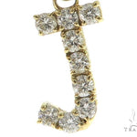 J Initial Diamond Pendant 49447 - Image 3