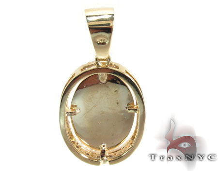 Virgin Mary Halo Diamond Pendant 28460 - Image 4